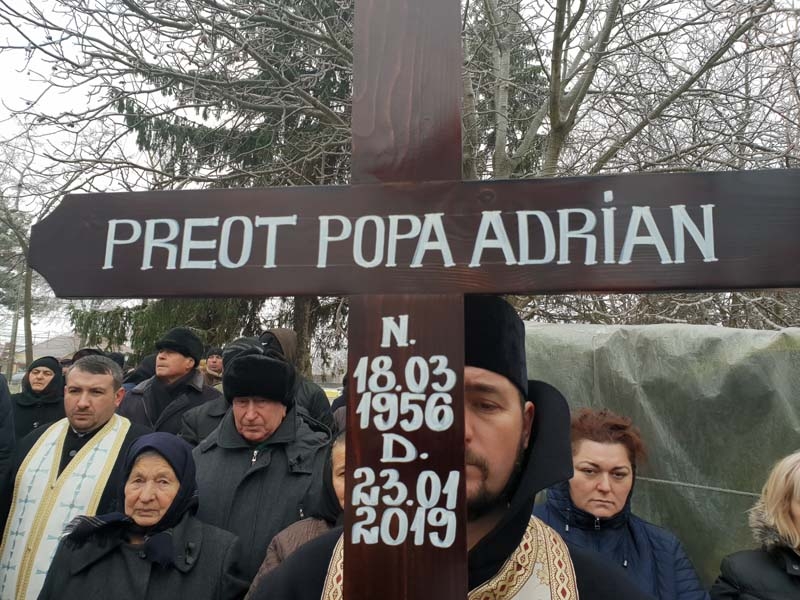 Înmormântare Preot Popa Adrian- Căzănești